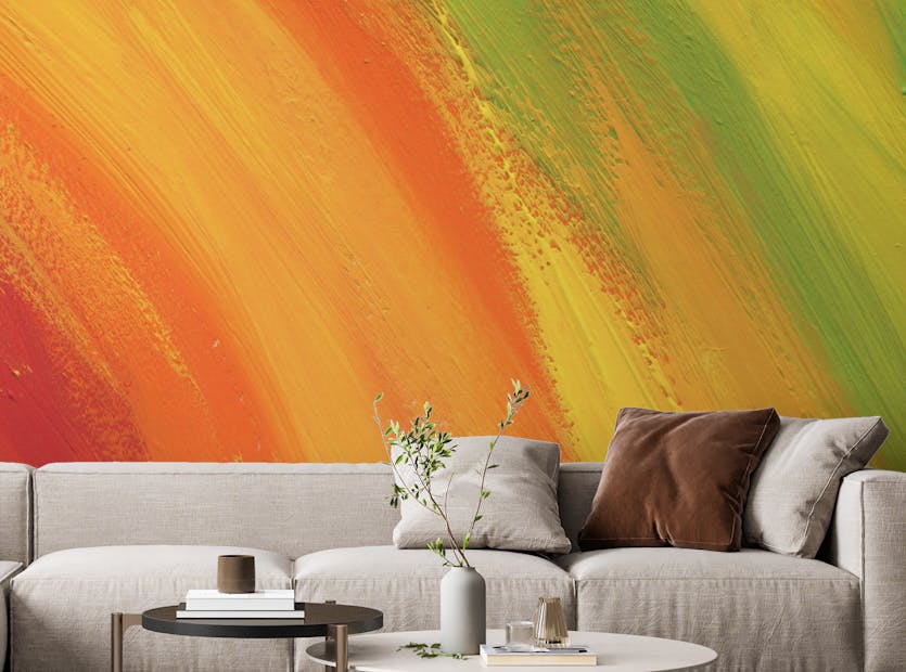 Removable Colorful Rainbow Wallpaper Mural