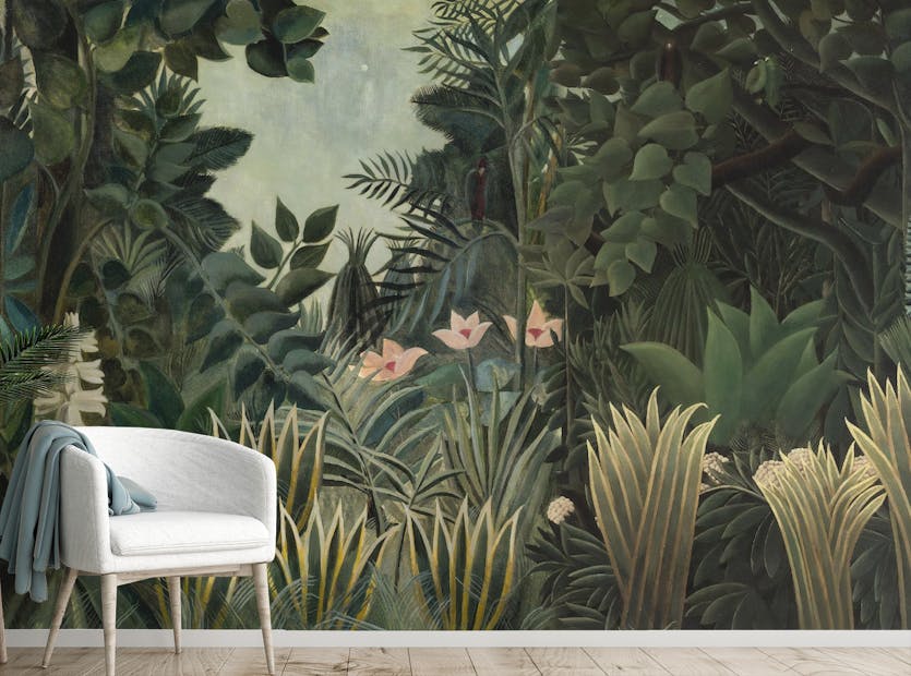 Peel and Stick Tropical Wilderness Dreams Forest Wallpaper Murals