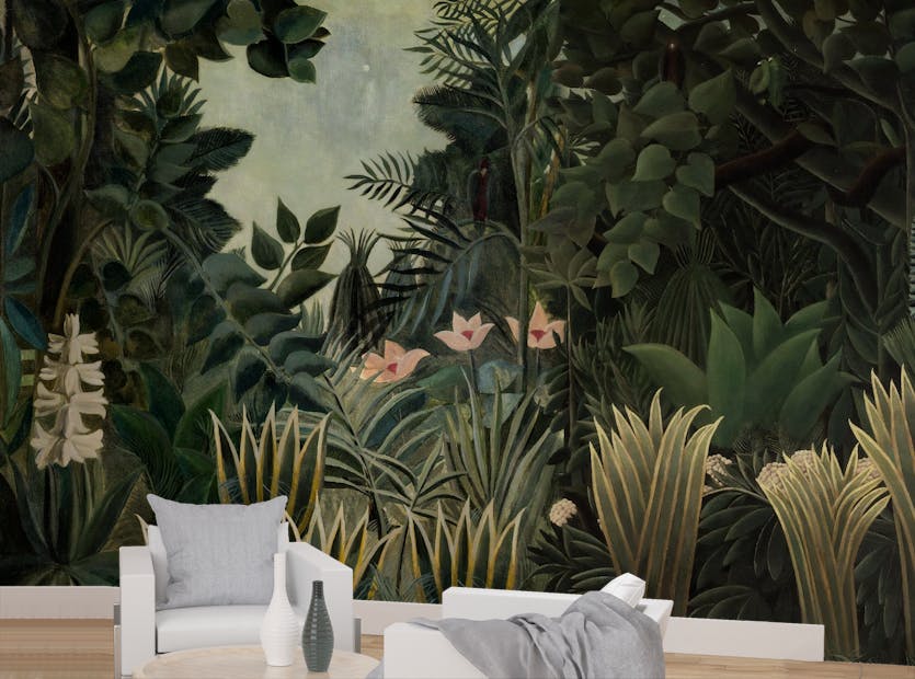 Removable Tropical Wilderness Dreams Forest Wallpaper Murals