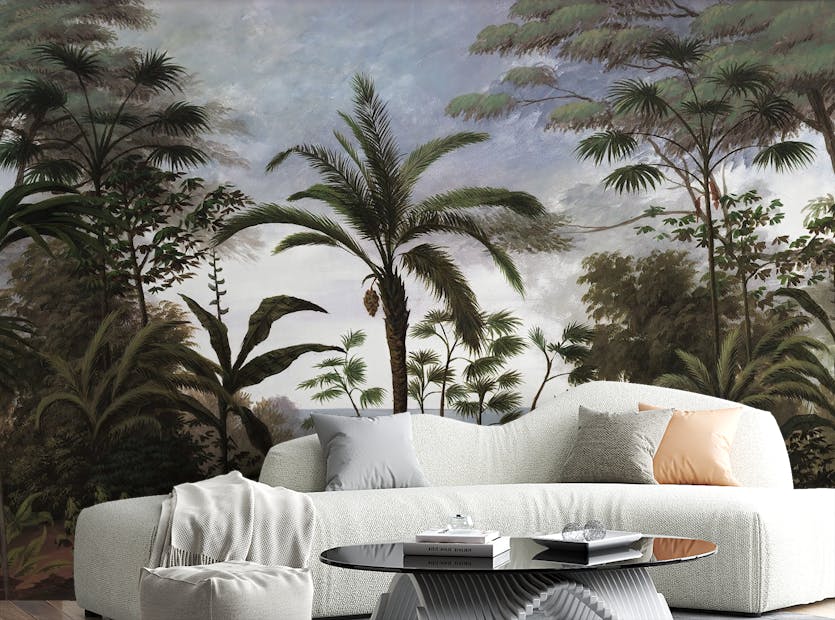 Removable Tropical Rainforest Wallpaper Murals