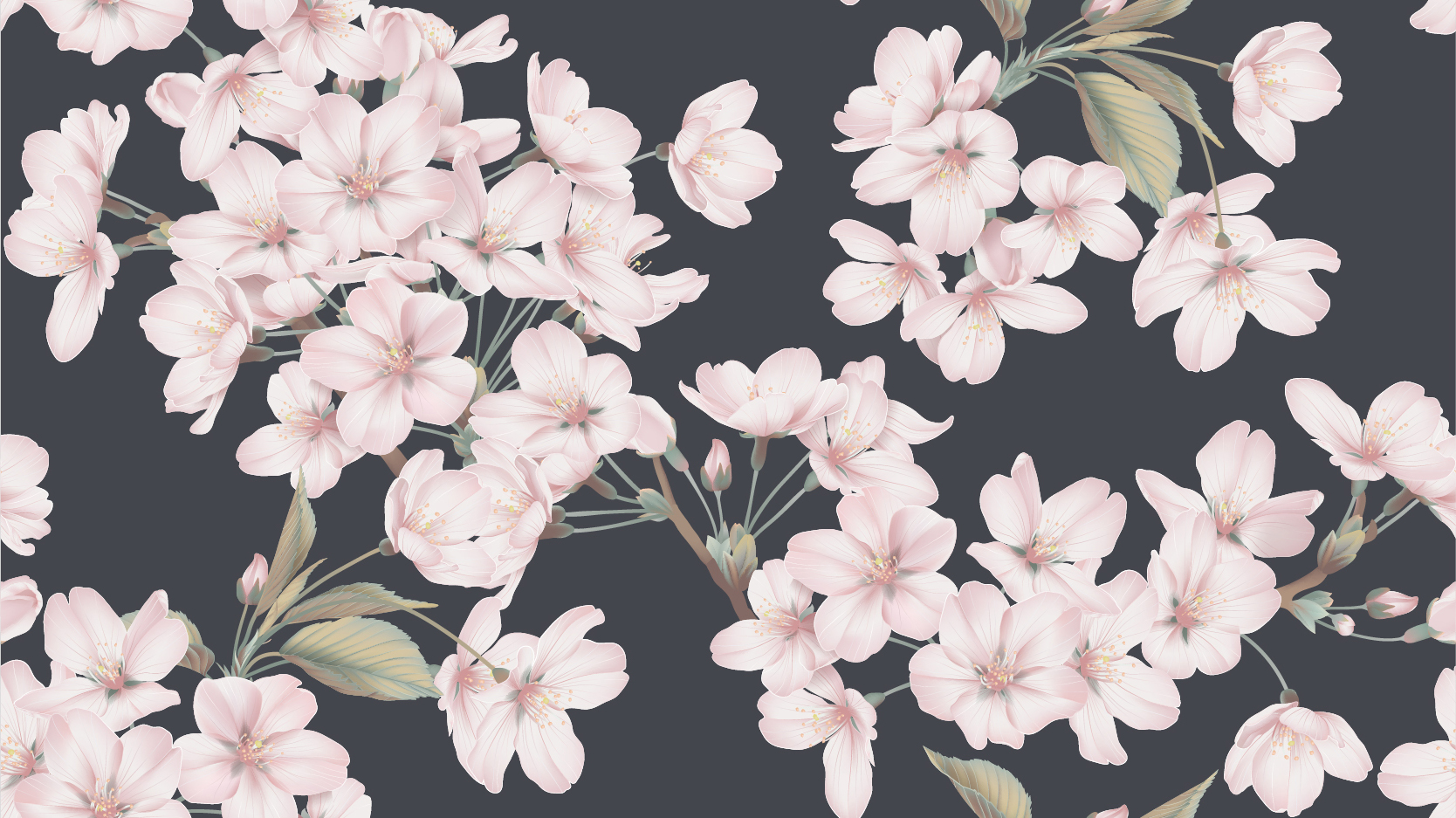 Wild Pink Flowers On Grey Background Premium Quality Wallpaper  WallMantra