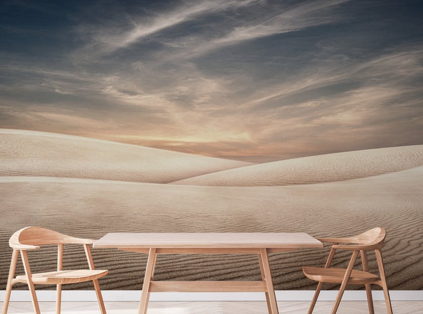 Removable Dune Desert Landscape Peel and Stick Wallpaper Murals