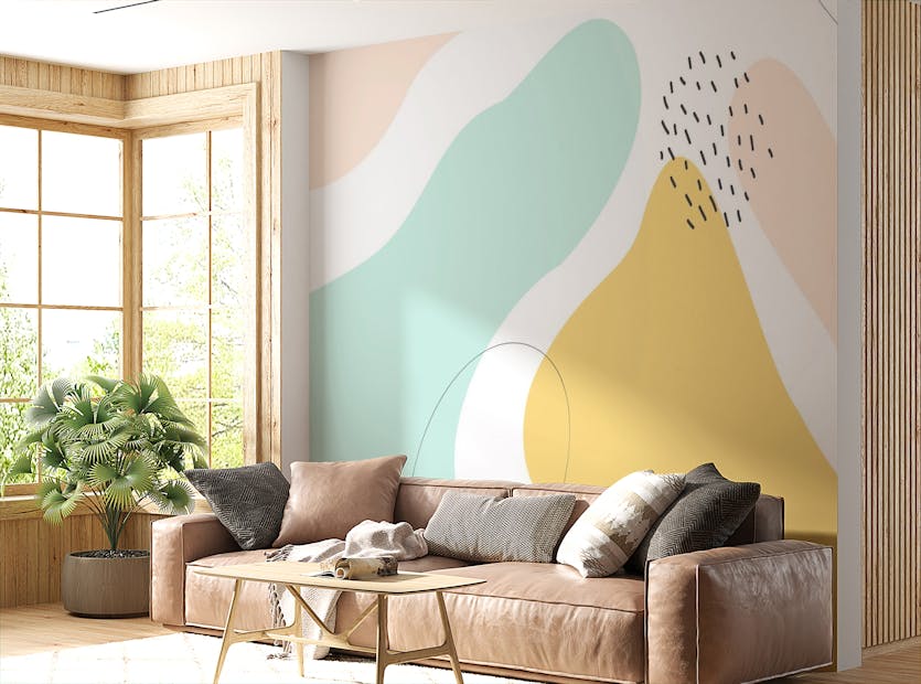 Removable Pastel Dreamscapes Wallpaper Murals