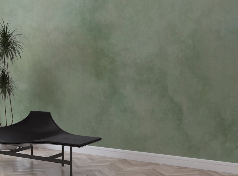 Removable Abstract Watercolor Light Green Grey Background Texture Wallpaper