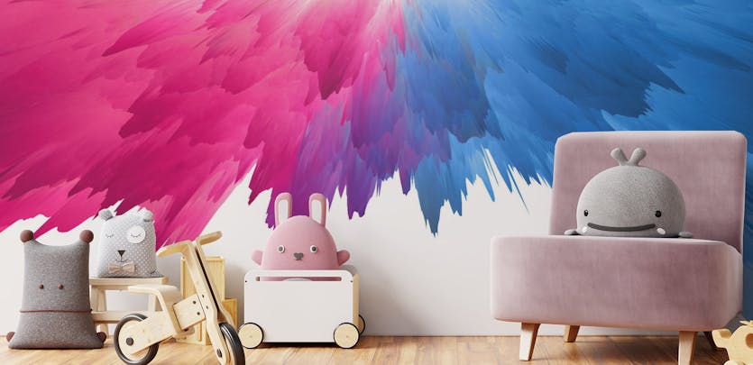 Paint Splats Mural ~Splatter Wall Decals fro Kids Rooms
