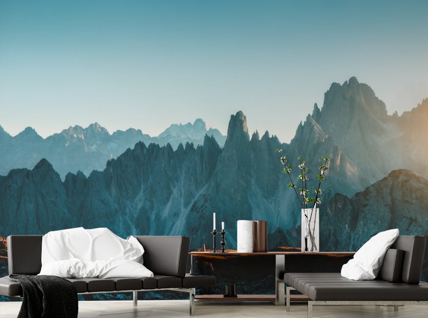 Peel and Stick Dolomites Rocky Mountain Range Wall Murals