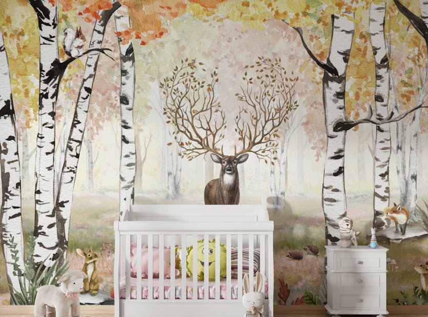 Peel and Stick Maplewood Majesty Wall Murals