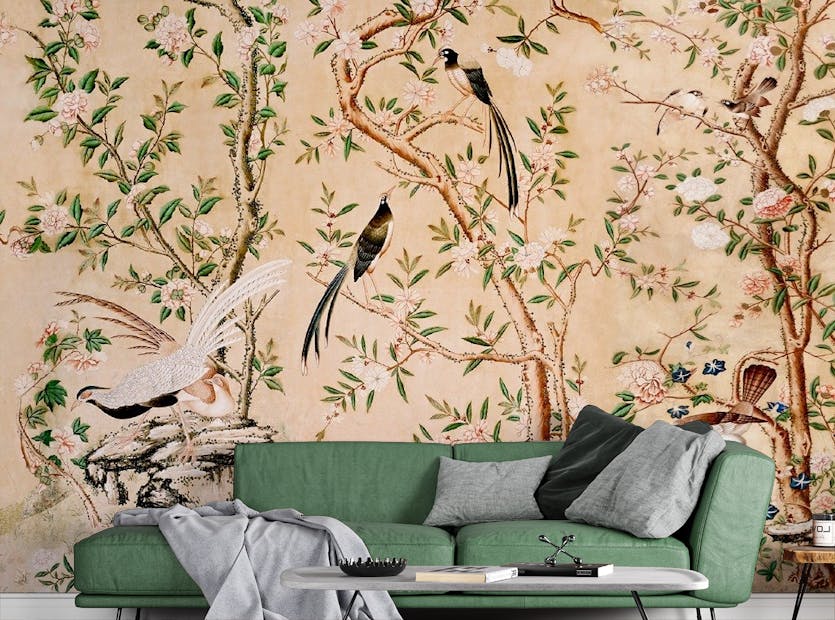 Removable Bygone Beijing Backdrops  Wall Murals