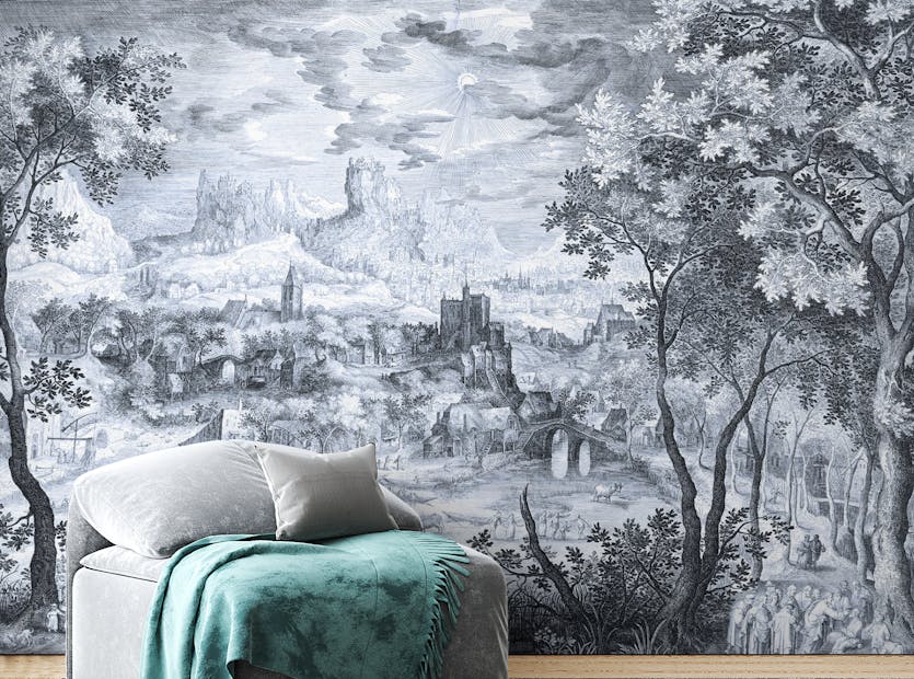 Peel and Stick Cloudtop Cottage Chronicles Wall Murals