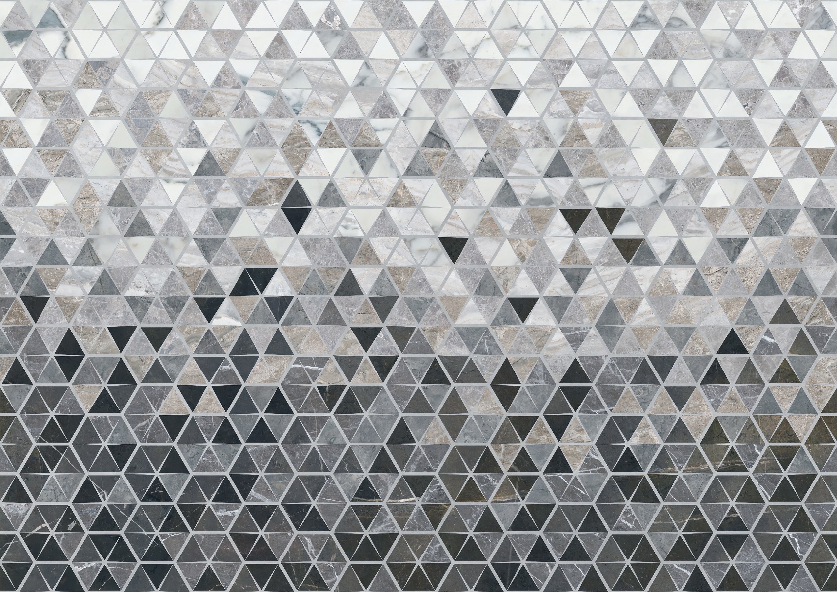 8812  Triangular Light Grey Geometric Wallpaper  by Engblad  Co