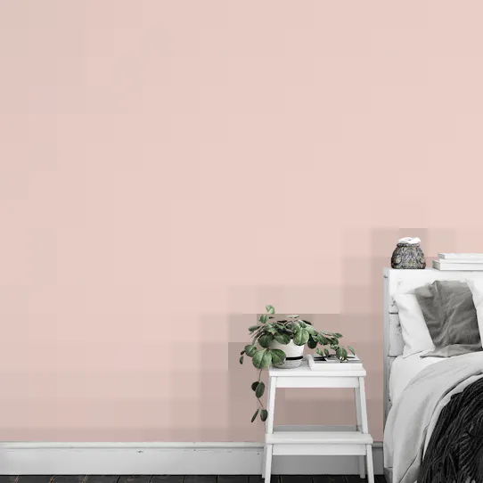 Art Deco Pink Color Repeat Pattern Wallpaper