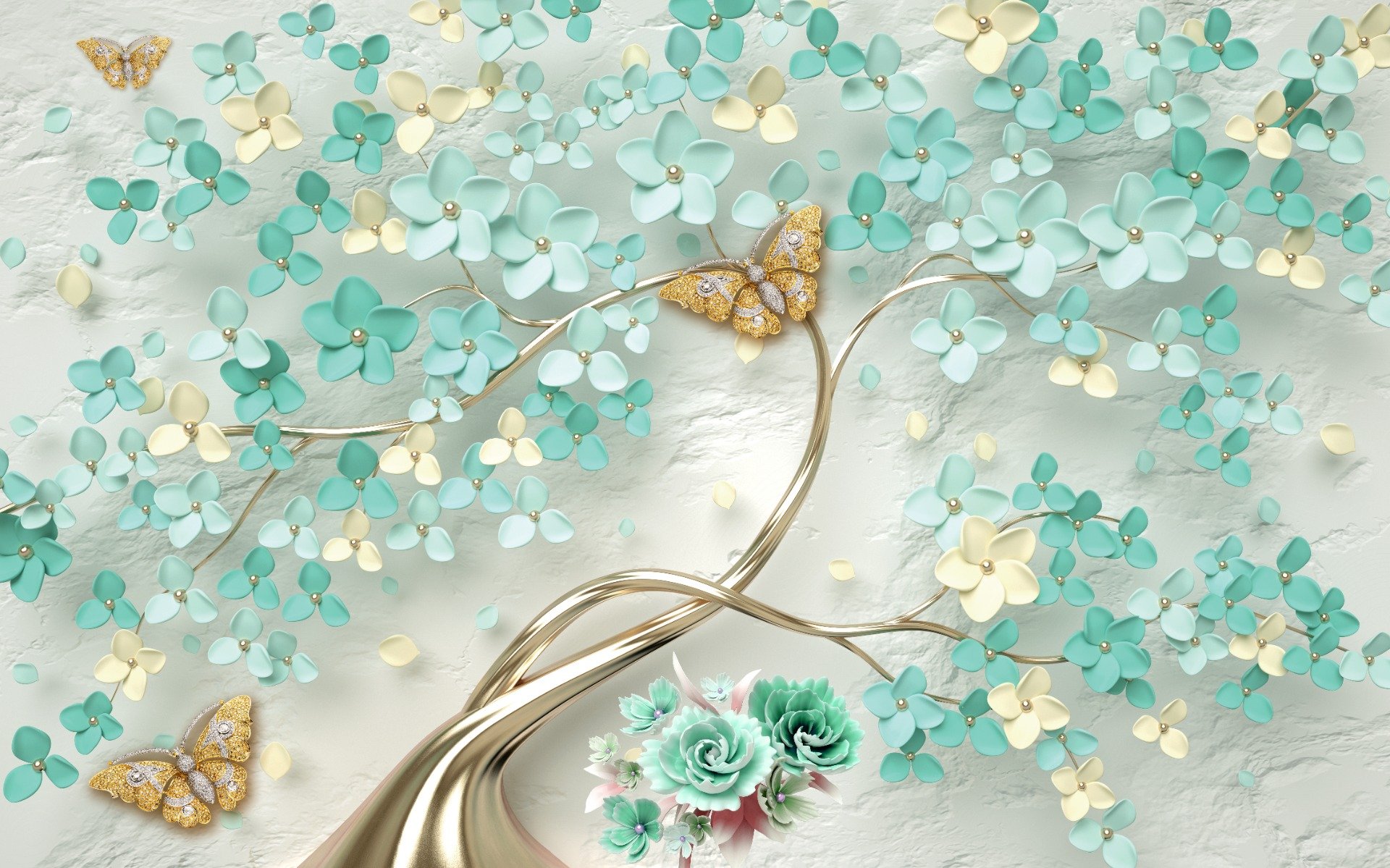 Gold Luxury butterfly Leeyoonjae art abstract Golden HD phone wallpaper   Pxfuel